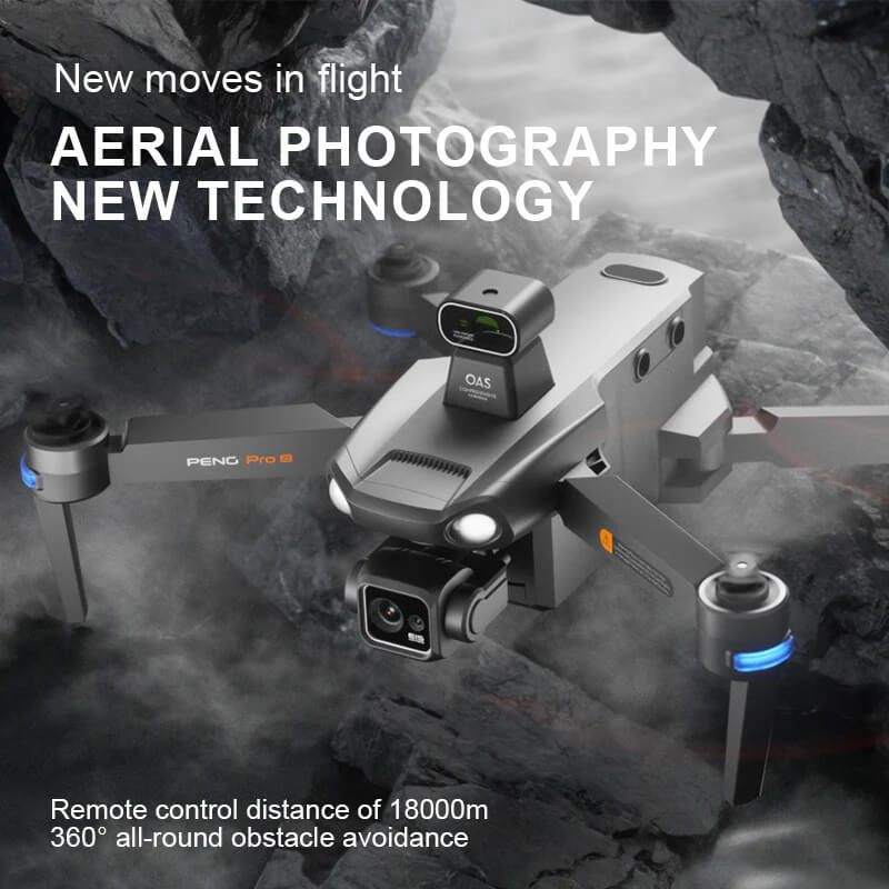 Foldable arms of SMRC S810 PRO drone for easy carrying