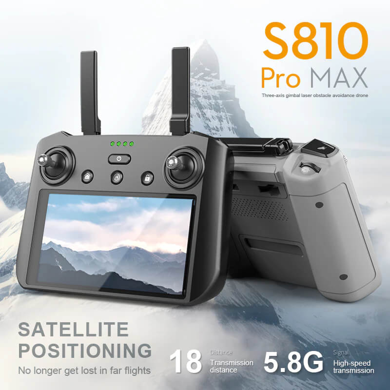 3-axis gimbal stabilization working during flight