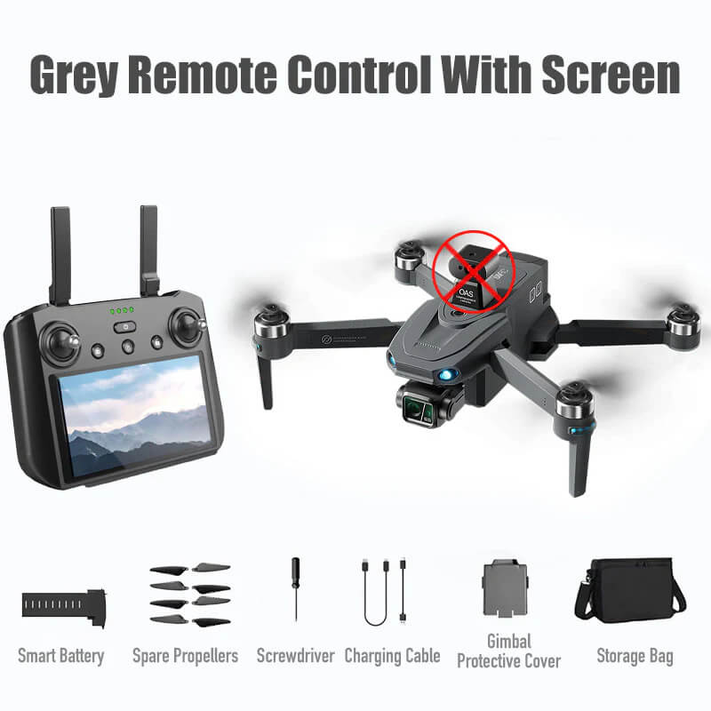 Intelligent obstacle avoidance sensors on SMRC S840 PRO quadcopter
