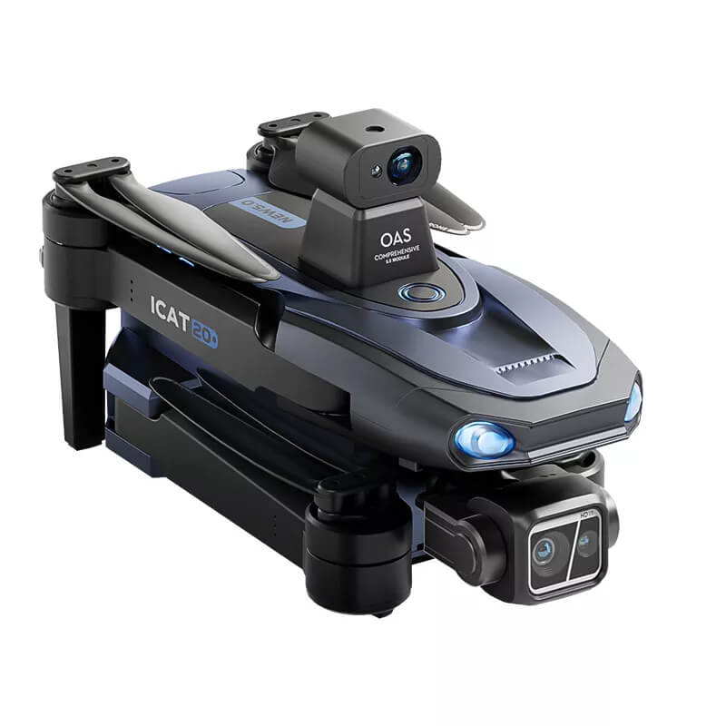 Built-in screen remote controller of SMRC S840 PRO with FPV video feed