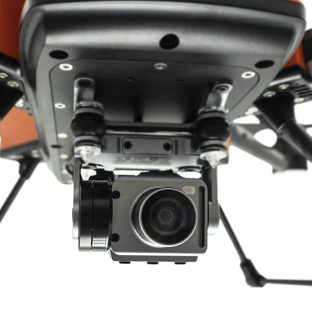 4K UHD camera closeup on SwellPro FD2 waterproof drone