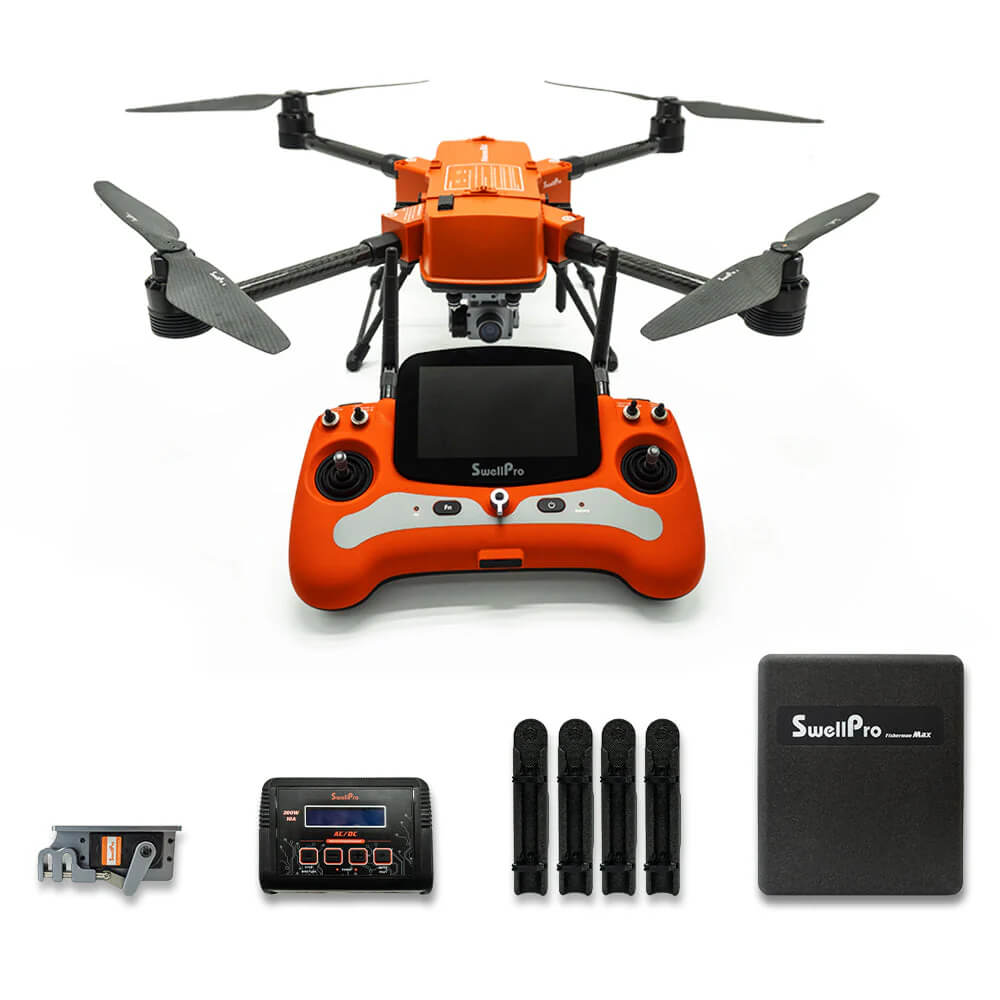 SwellPro FD2 Fisherman MAX waterproof fishing drone with 4K camera