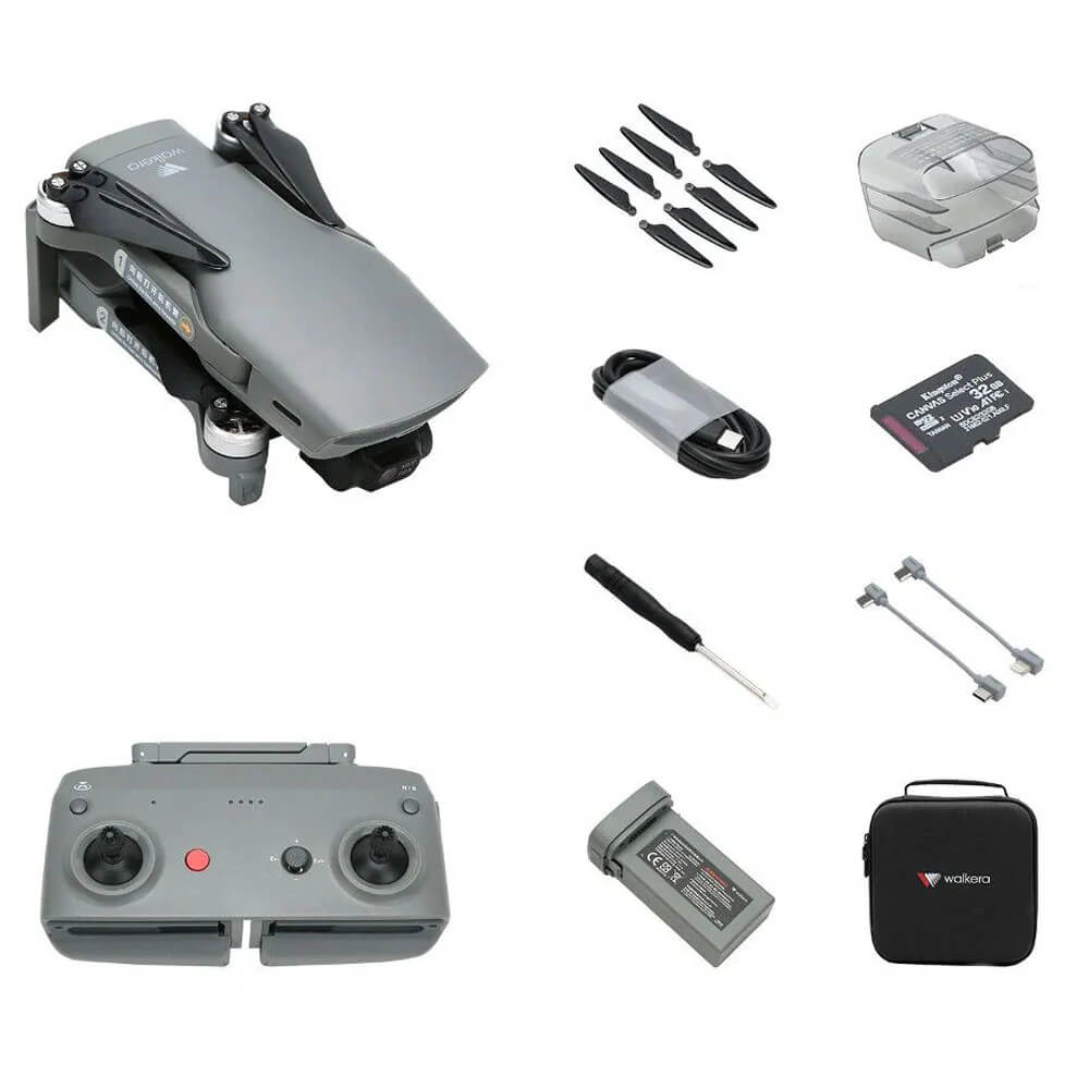 Foldable 249g Walkera T210 drone compact design