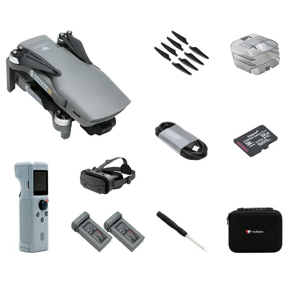 Walkera T210 Mini SE 4K GPS Drone front view