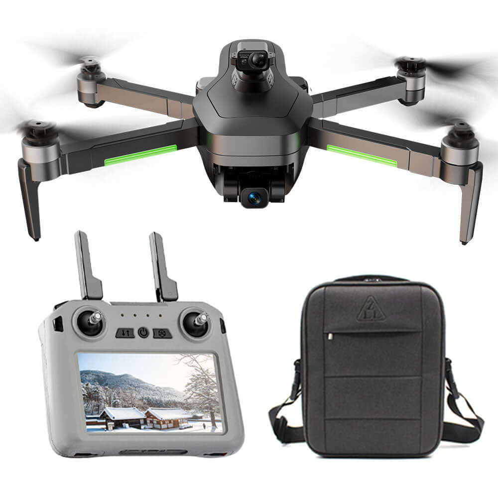 XIL 193S MAX drone 3-axis gimbal and EIS camera close-up