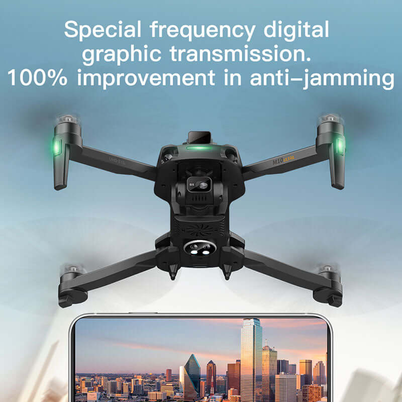 Remote controller for XMR/C M10 Ultra S+ drone with FPV screen