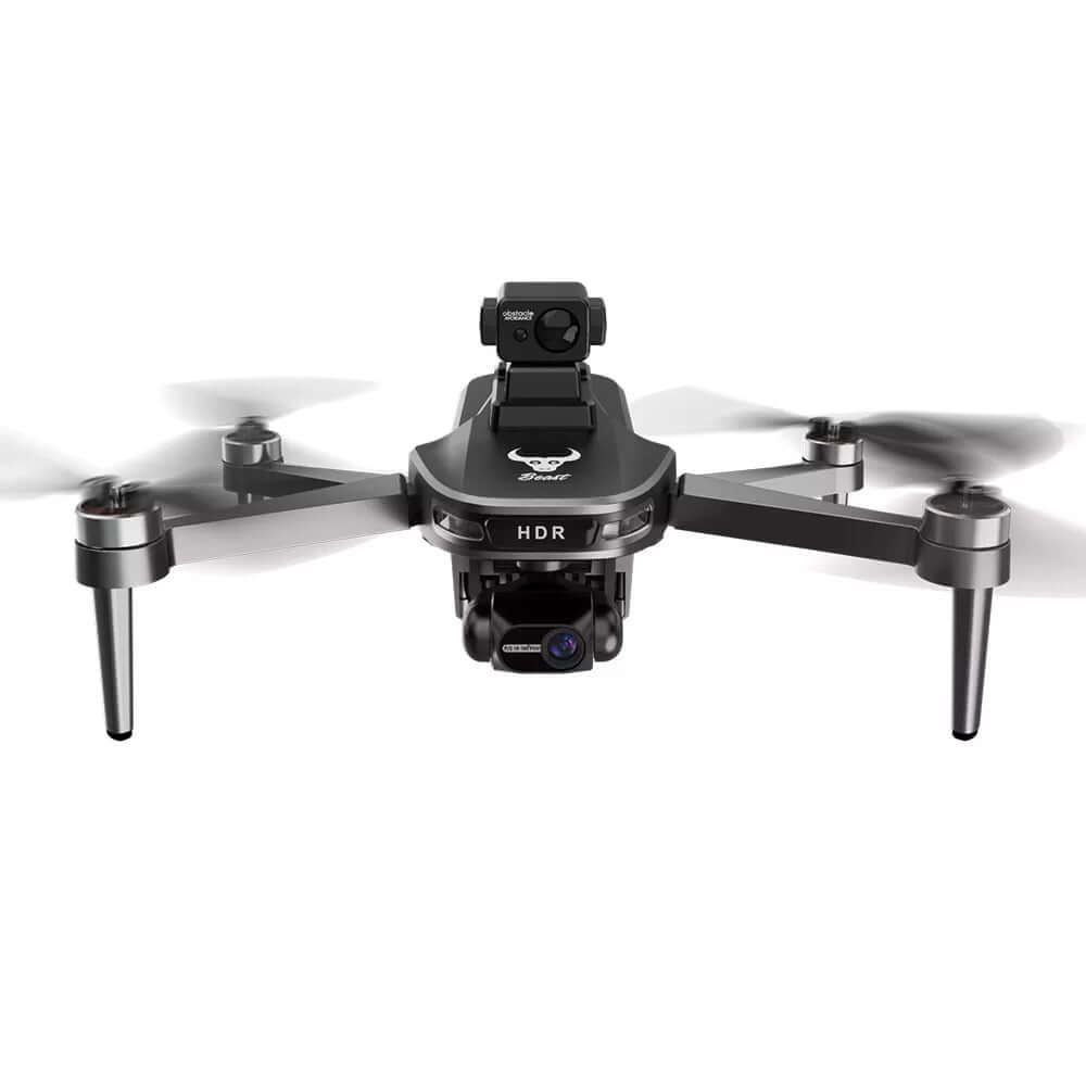 Side view of ZLL SG109 MAX2 GPS drone with foldable arms and brushless motors