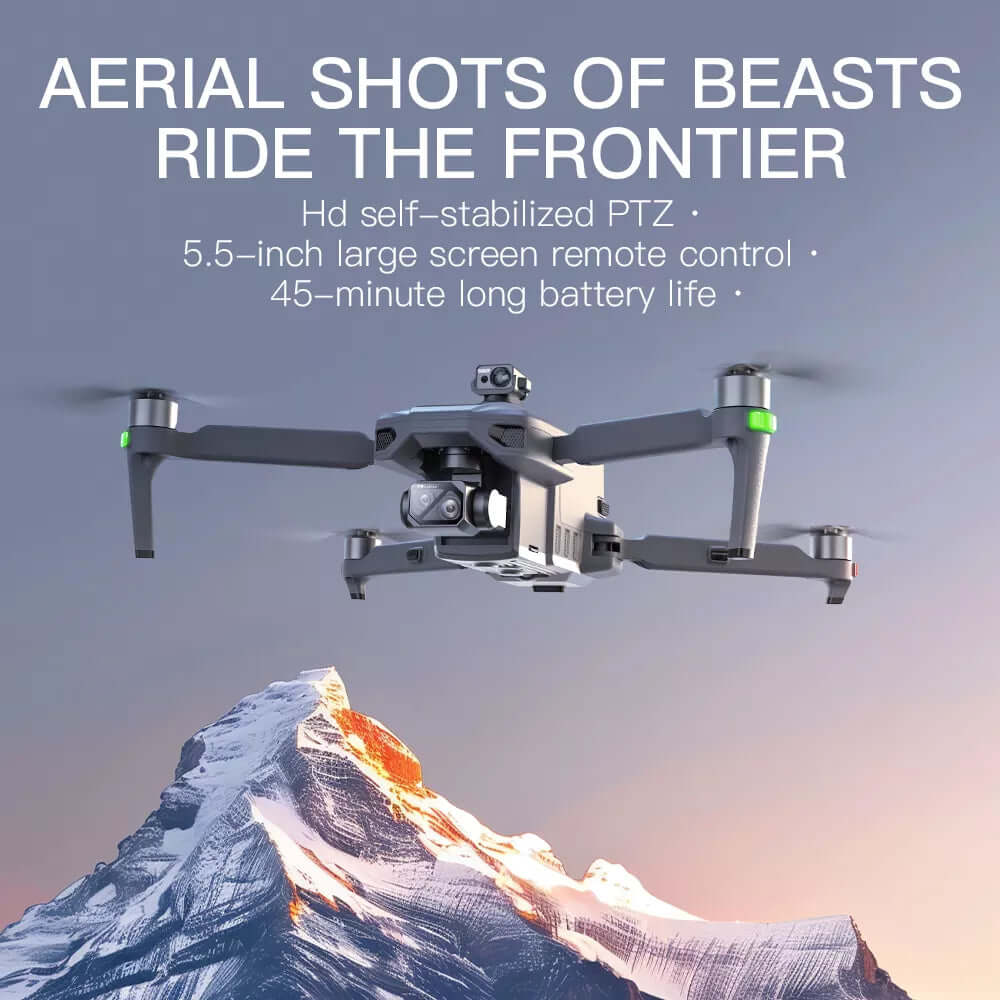 ZLL SG909 drone hovering steadily with GPS lock