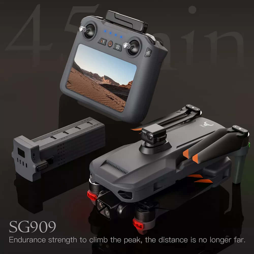 Outdoor aerial photo captured by ZLL SG909 GPS drone