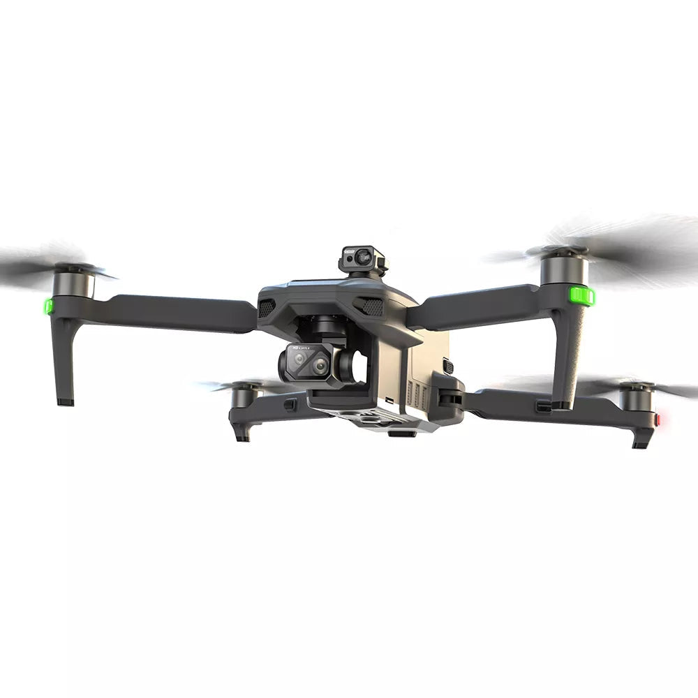 Top angle shot of ZLL SG909 GPS quadcopter