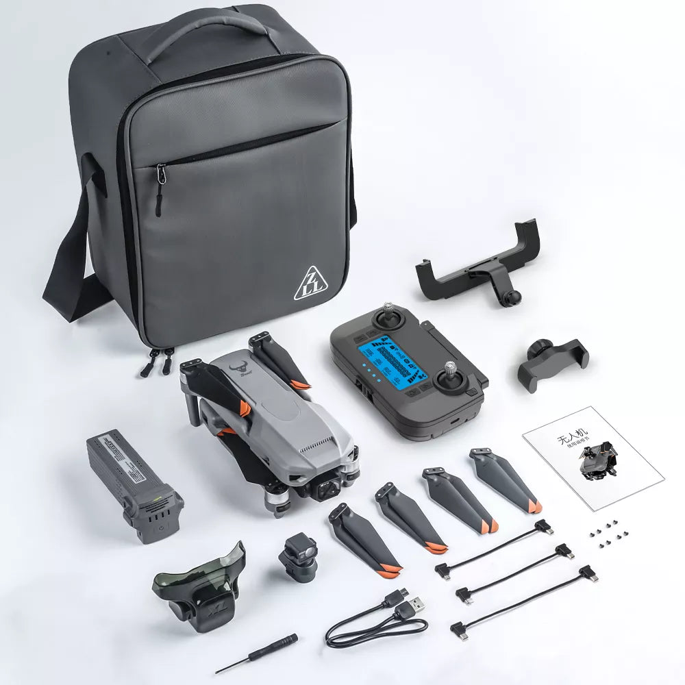 Travel kit with ZLL SG909 drone and accessories