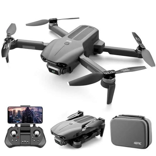 4DRC F9 4K GPS Drone front view with dual HD cameras and brushless motors