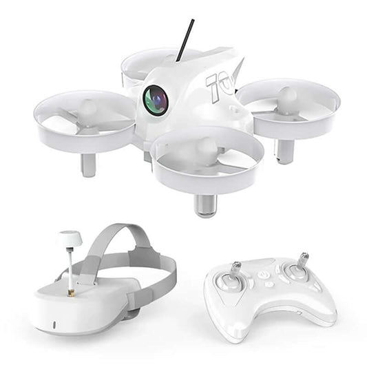 APEX FPV drone flying outdoors with real-time image