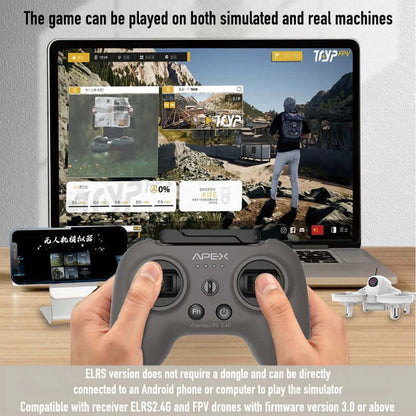 APEX FPV Racing Drone 4.0 – 5.8G Goggles Head Tracking HD Camera