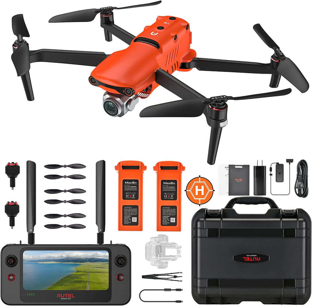 Front view of Autel EVO II Pro V3 6K GPS drone