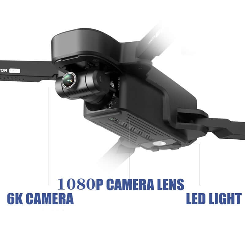 Foldable and portable design of the Aviator Pro drone