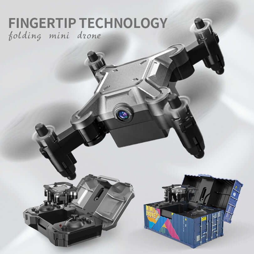 Handheld size and lightweight body of DH-150 drone