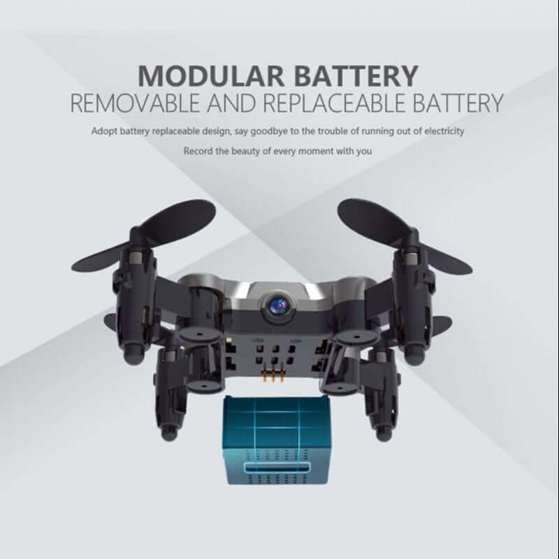DH-150 drone packaging and included accessories