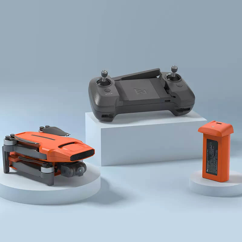 Top view of FIMI X8 MINI 3 4K GPS drone with 3-axis gimbal