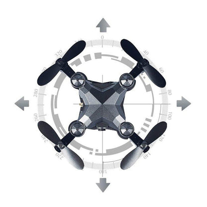 Foldable and portable mini quadcopter design