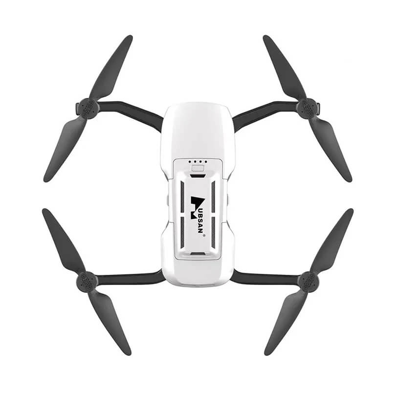 Hubsan ACE 2 4K GPS drone front view with 3-axis gimbal and UHD camera