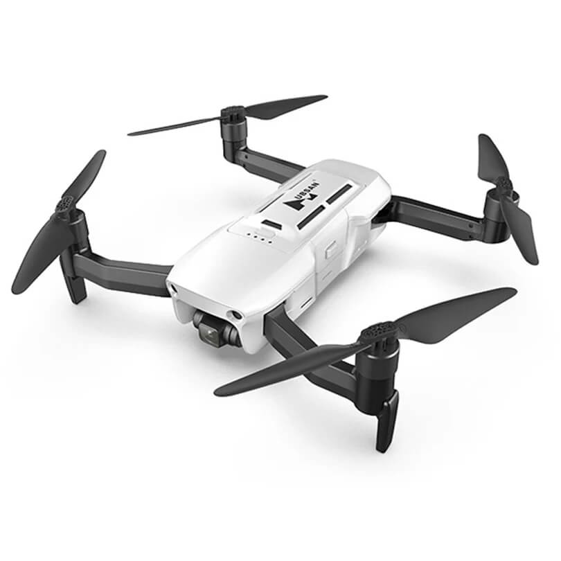 Close-up of Hubsan ACE 2 4K camera and stabilized 3-axis gimbal