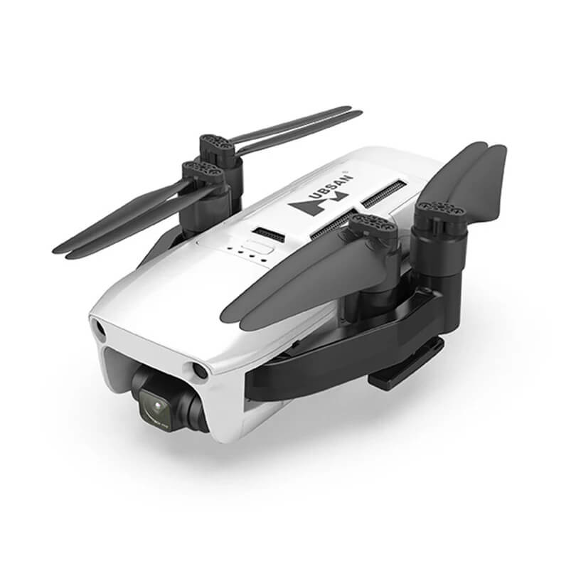 Folded Hubsan ACE 2 drone for portable transport
