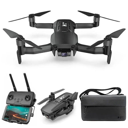 Foldable Hubsan Blackhawk 2 drone with brushless motors for portability