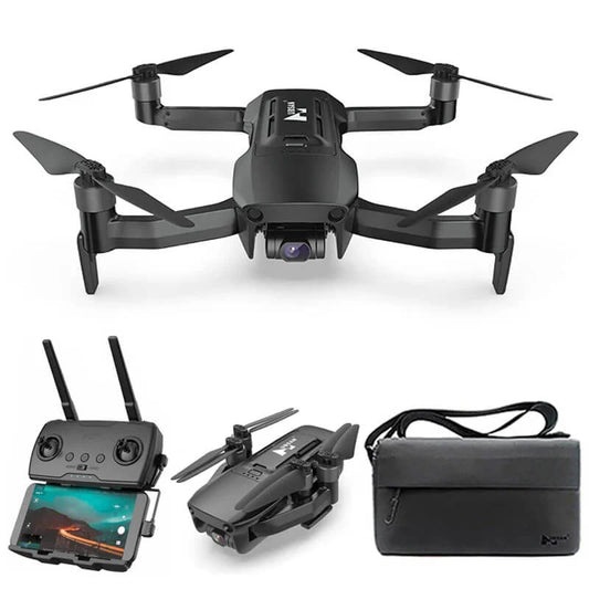 Foldable Hubsan Blackhawk 2 drone with brushless motors for portability