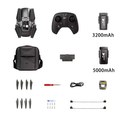 Full kit accessories included with Hubsan BlackHawk 1 drone