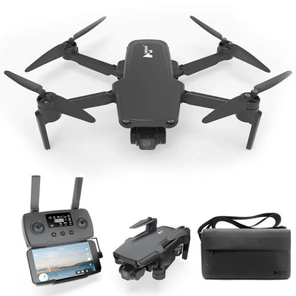 Close-up of 3-axis gimbal on Hubsan MINI 1 drone