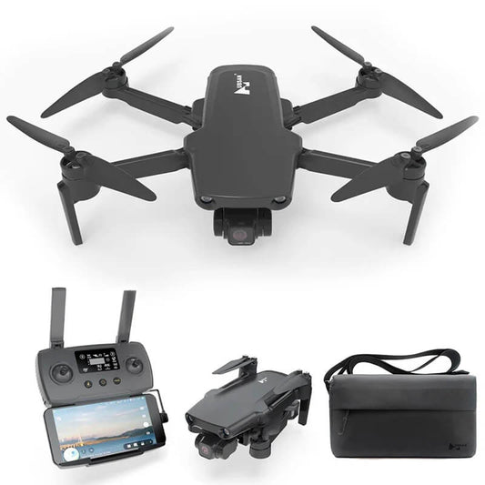 Close-up of 3-axis gimbal on Hubsan MINI 1 drone
