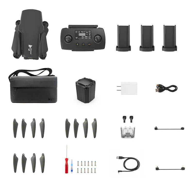 Hubsan MINI 1 drone flying outdoors with stable footage