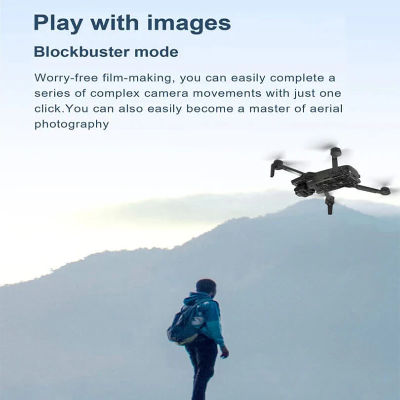 249g lightweight design of Hubsan MINI 1 drone