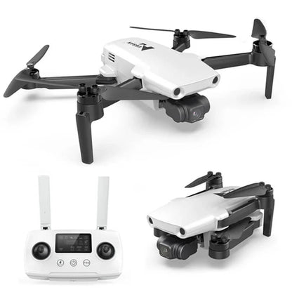 Hubsan Mini 4K GPS drone front view with 3-axis gimbal