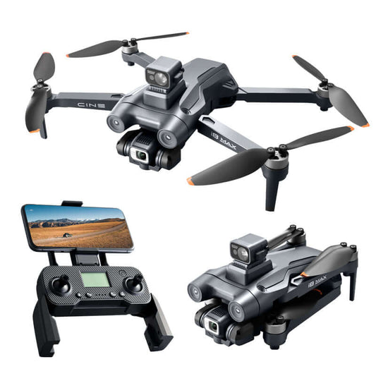 Foldable design of i8 MAX 4K GPS drone