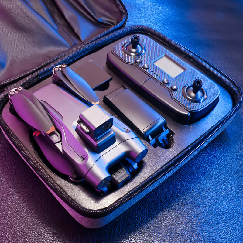 LED navigation lights for night flights on i8 MAX drone