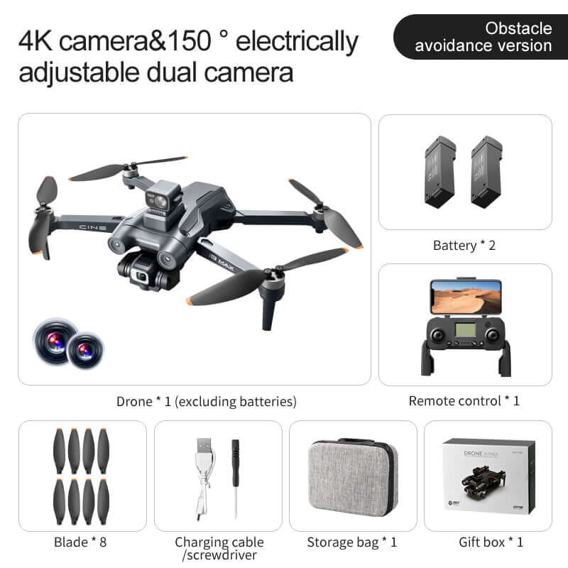 Smooth and stable flight performance of i8 MAX drone