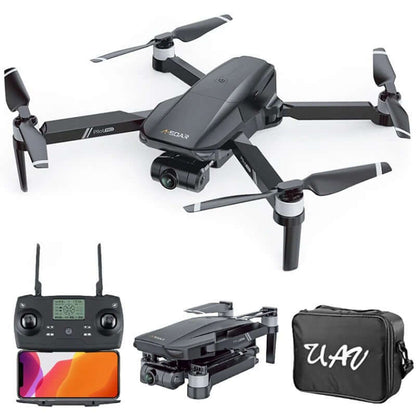 Front view of JJRC X19 PRO 4K GPS drone