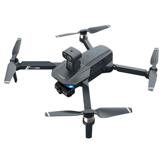 JJRC X19 PRO drone flying with dual cameras