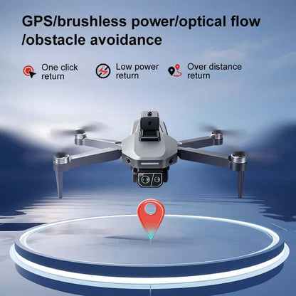 K619 MAX 4K GPS drone front view with foldable arms