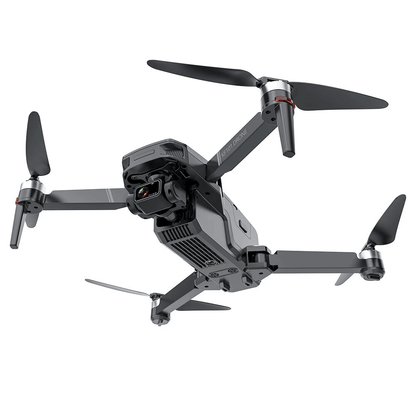 Side view of KF101 drone showing obstacle sensor and brushless motor