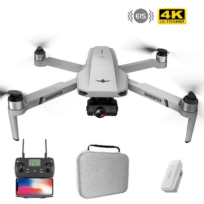 KF102 foldable GPS drone compact design