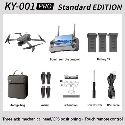 KY001 PRO drone charging process with battery pack