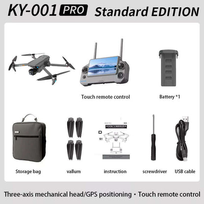 Gesture video recording with KY001 PRO 8K GPS drone