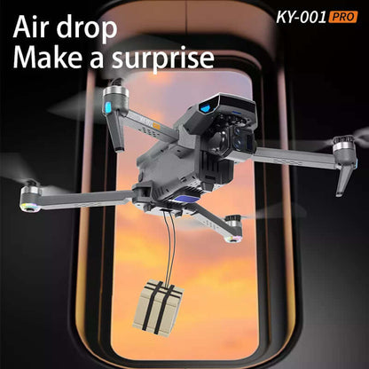 LED navigation lights on KY001 PRO GPS drone