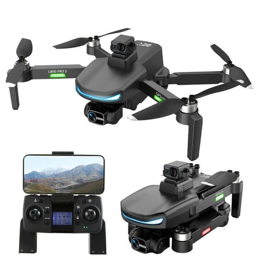 L800 Pro2 dual camera setup with adjustable angles