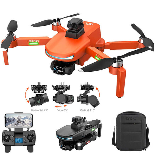 L800 Pro2 4K GPS drone front view with gimbal