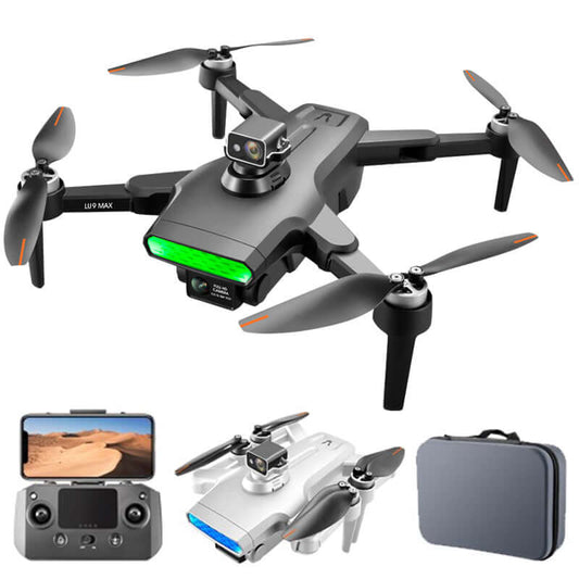 LU9 MAX 8K GPS Drone front view