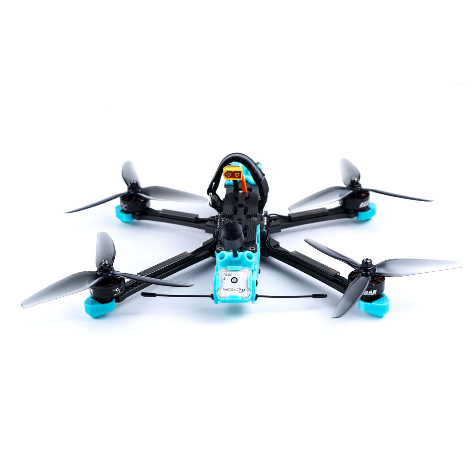 Long-range flight view of MANTA 6 inch cinematic FPV drone